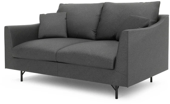 Citysofa 2 vietų sofa Alfama - Tamsiai pilka