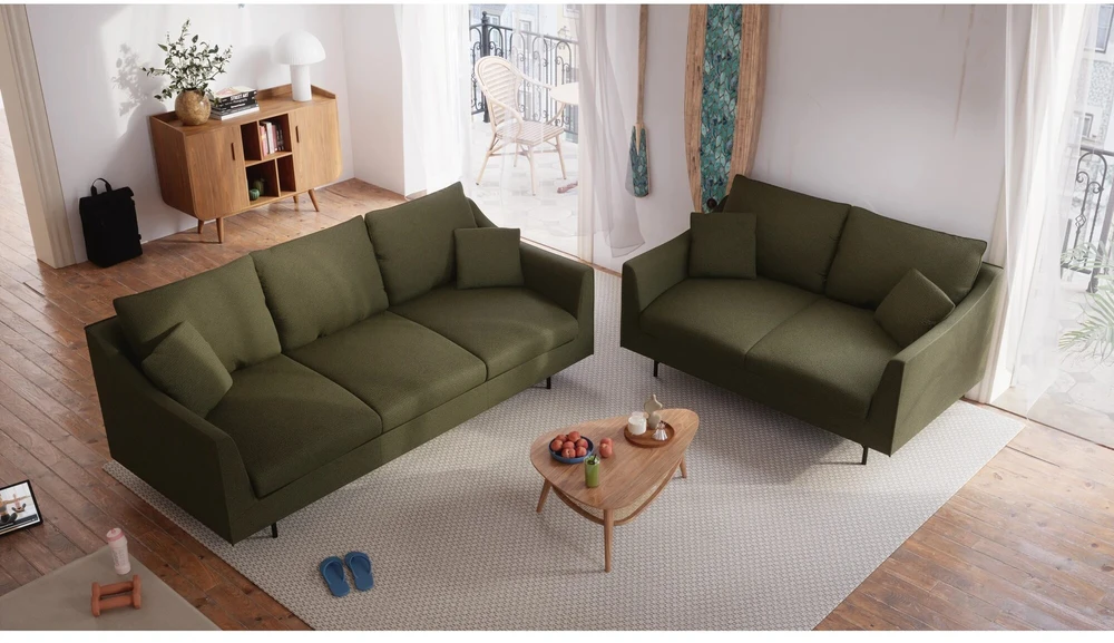 Citysofa 2 vietų sofa Alfama - Žalia