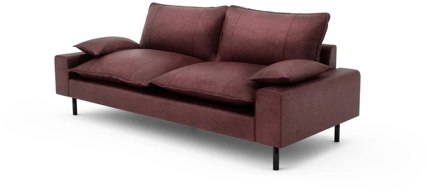 Citysofa 2 vietų sofa Aventine - Bordo
