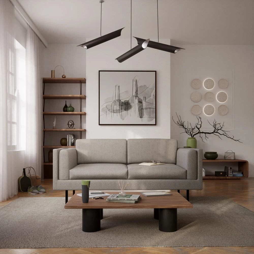 Citysofa 2 vietų sofa Chelsea - Taupe