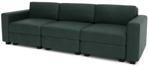Citysofa 3 vietų modulinė sofa GRACIA - Žalia