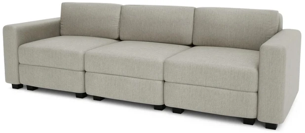 Citysofa 3 vietų modulinė sofa GRACIA - Smėlio pilka