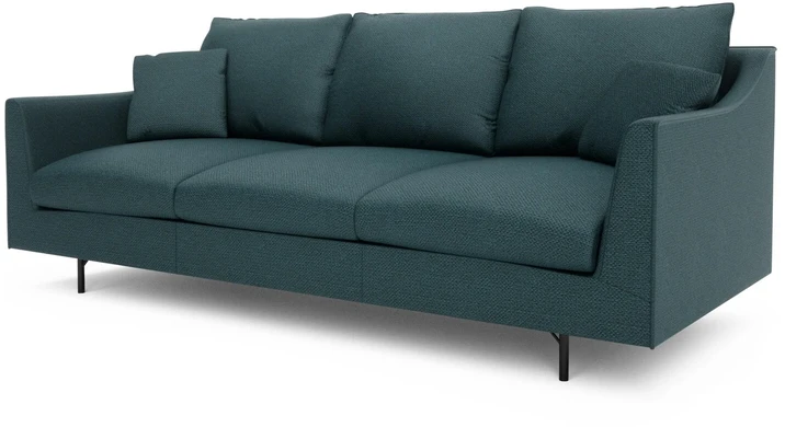Citysofa 3 vietų sofa Alfama - Gili mėlyna