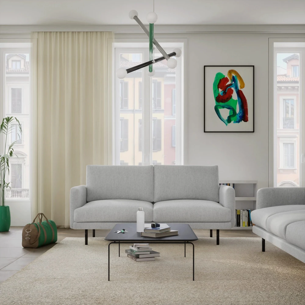 Citysofa 3 vietų sofa Brera - Pilka