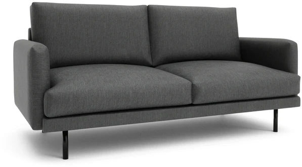 Citysofa 3 vietų sofa Brera - Tamsiai pilka