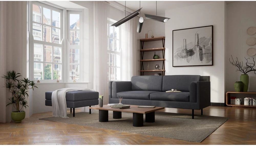 Citysofa 3 vietų sofa Chelsea - Pilka