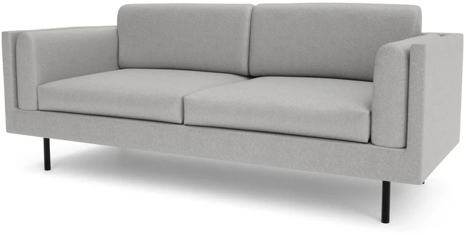 Citysofa 3 vietų sofa Chelsea - Sidabro