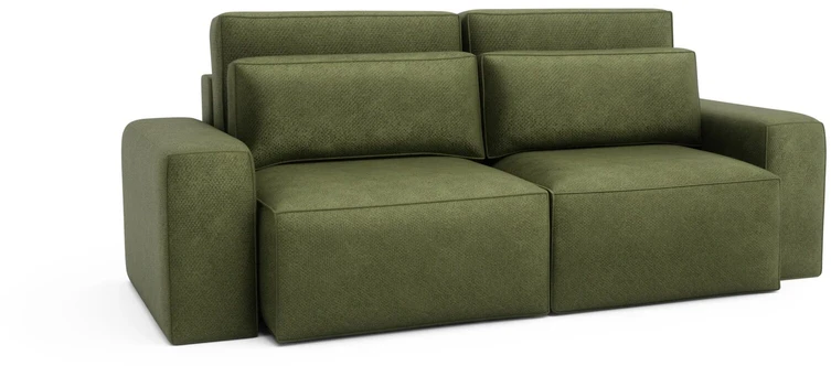 Citysofa 3 vietų sofa-lova Jordaan - Kaki