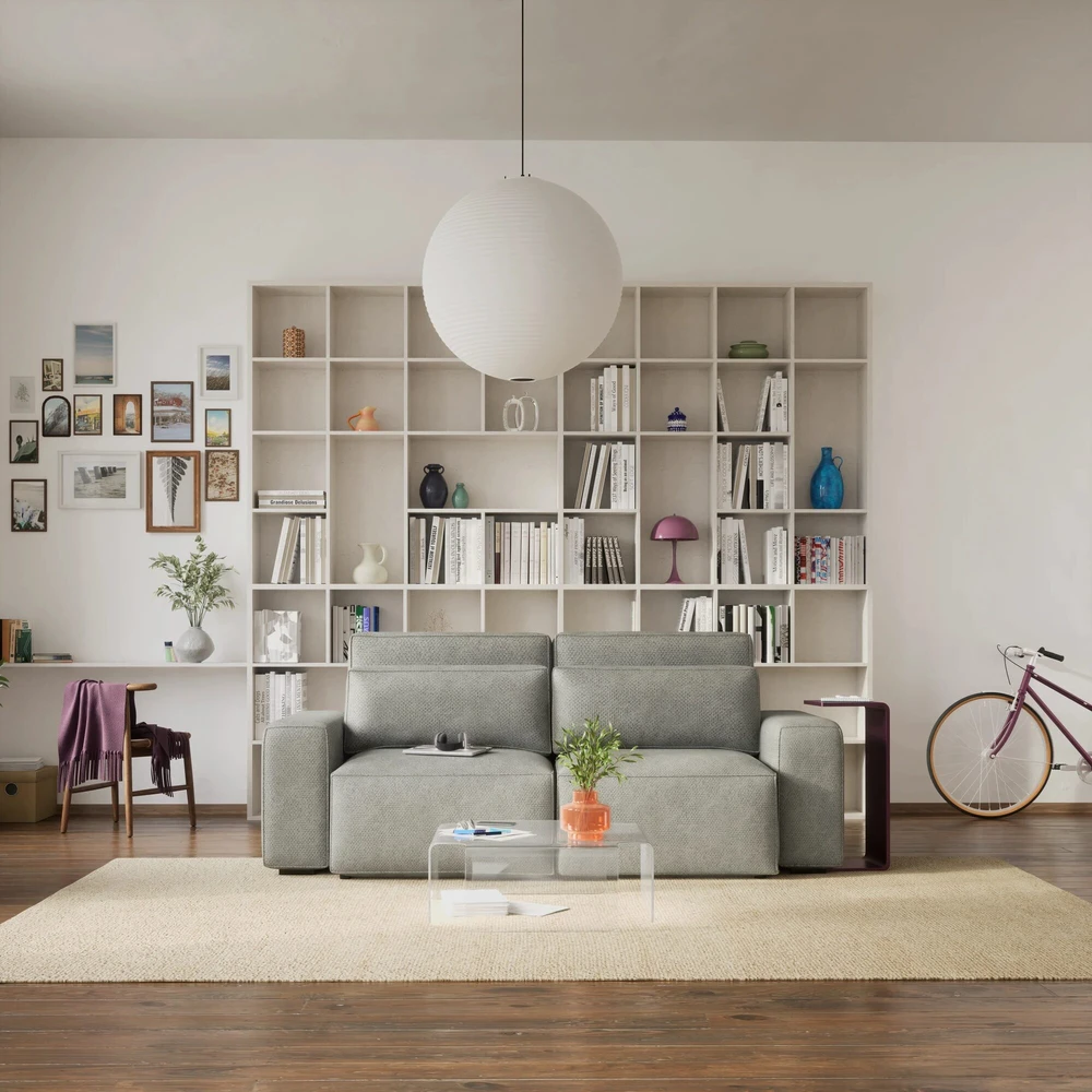 Citysofa 3 vietų sofa-lova Jordaan - Pelenų
