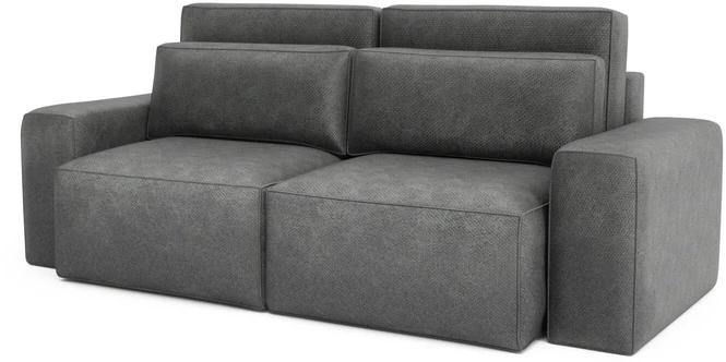 Citysofa 3 vietų sofa-lova Jordaan - Pilka