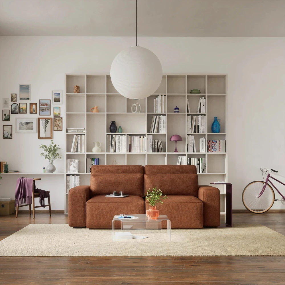 Citysofa 3 vietų sofa-lova Jordaan - Plytų