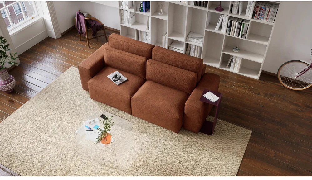 Citysofa 3 vietų sofa-lova Jordaan - Plytų