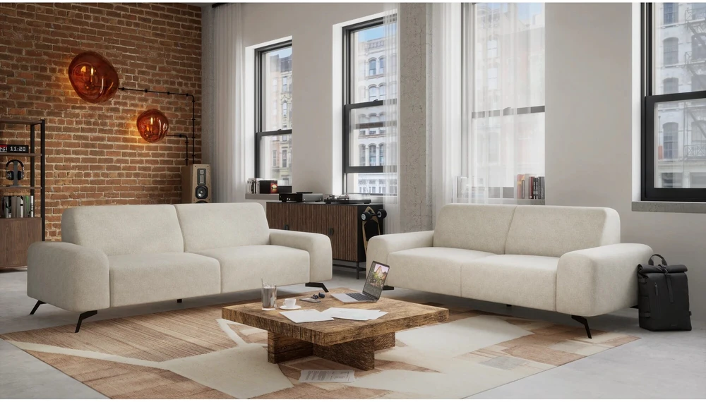 Citysofa 3 vietų sofa Soho - Kreminė