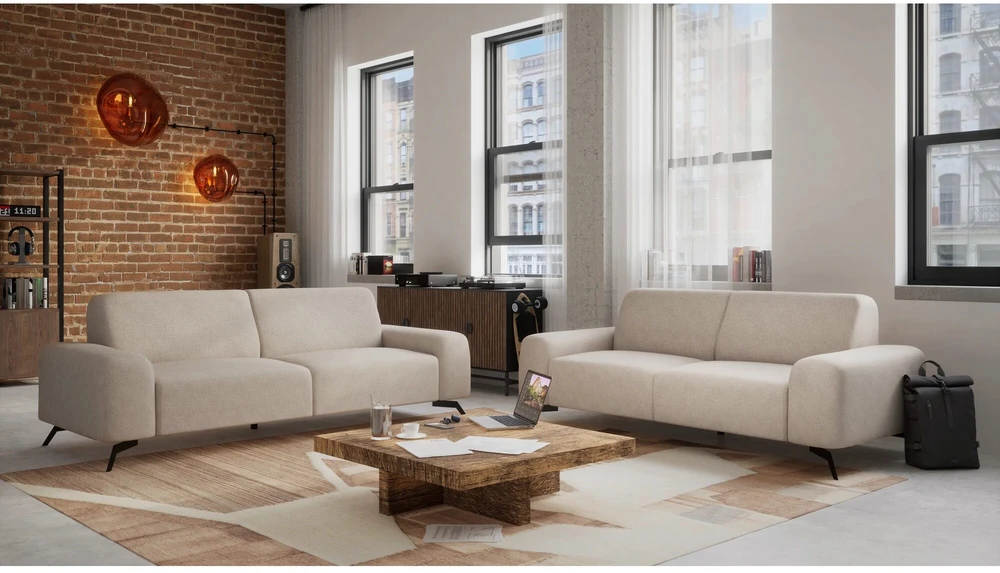 Citysofa 3 vietų sofa Soho - Smėlio