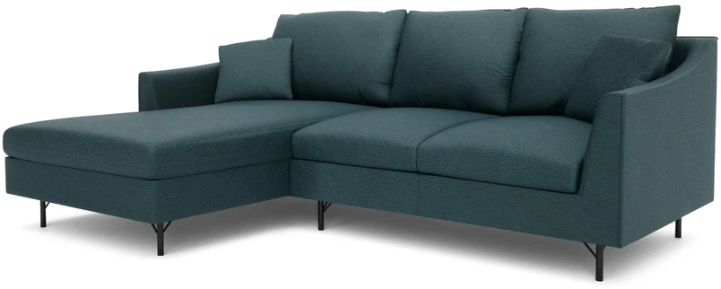 Citysofa 4 vietų kairioji kampinė sofa Alfama - Gili mėlyna