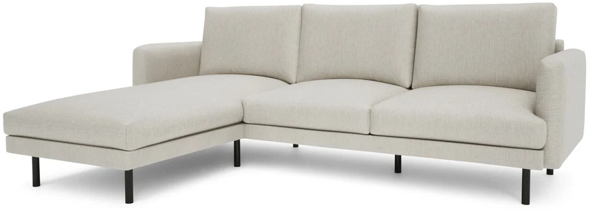 Citysofa 4 vietų kairioji kampinė sofa Brera - Kreminė smėlio