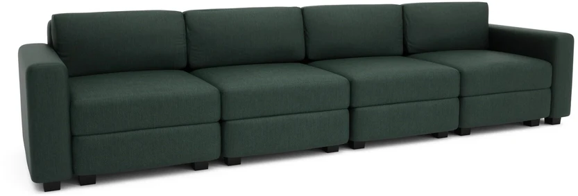 Citysofa 4 vietų modulinė sofa GRACIA - Žalia