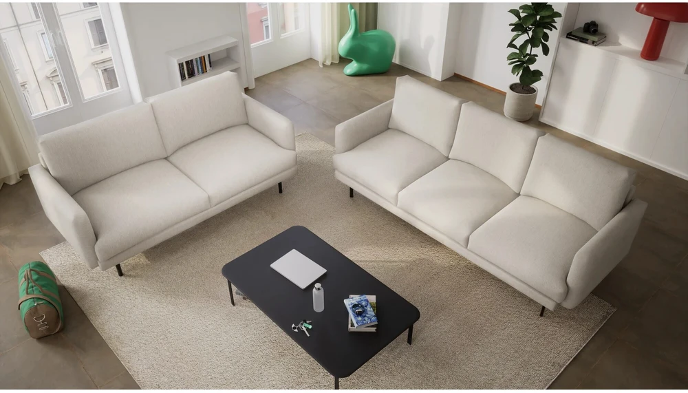 Citysofa 4 vietų sofa Brera - Kreminė smėlio
