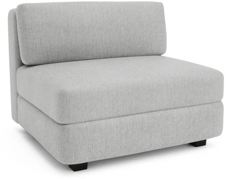 Citysofa Didelis vienetinis modulis GRACIA - Pilka