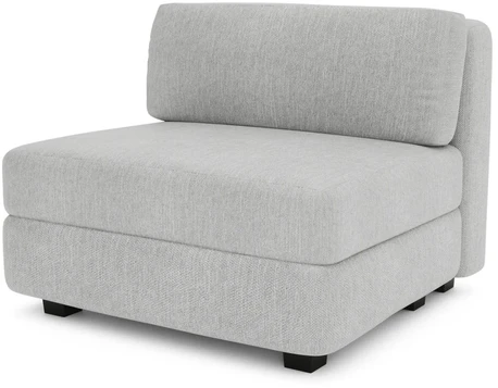Citysofa Didelis vienetinis modulis GRACIA - Pilka