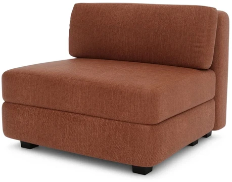 Citysofa Didelis vienetinis modulis GRACIA - Terakota