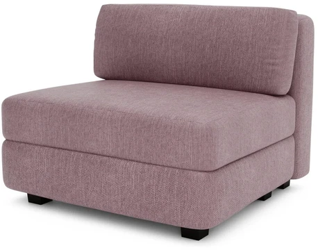 Citysofa Didelis vienetinis modulis GRACIA - Dulsvai rožinė