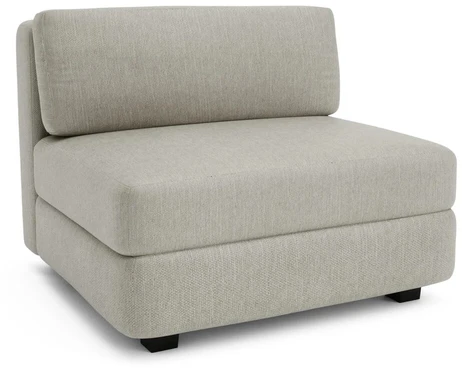 Citysofa Didelis vienetinis modulis GRACIA - Smėlio pilka