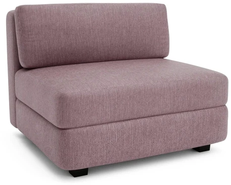 Citysofa Didelis vienetinis modulis GRACIA - Dulsvai rožinė