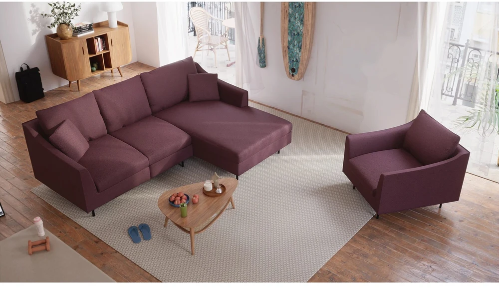 Citysofa Fotelis Alfama - Bordo