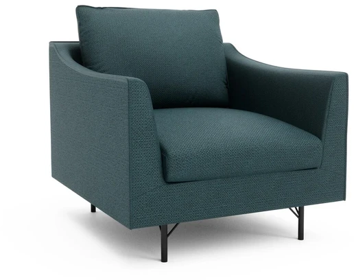 Citysofa Fotelis Alfama - Gili mėlyna