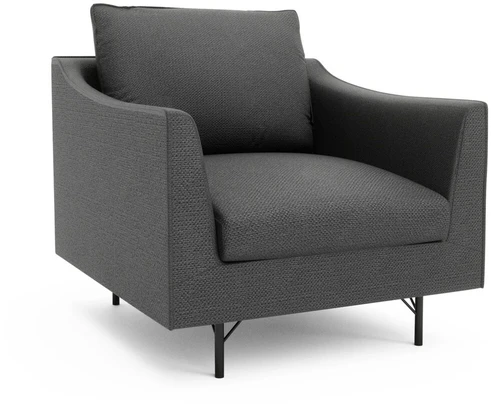 Citysofa Fotelis Alfama - Tamsiai pilka