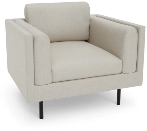 Citysofa Fotelis Chelsea - Kreminė
