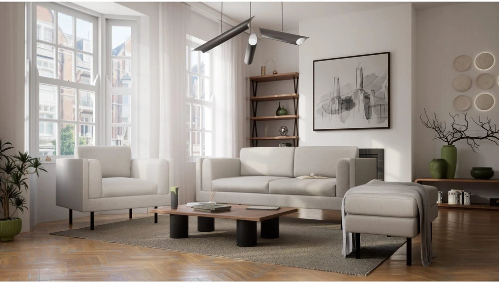 Citysofa Fotelis Chelsea - Kreminė