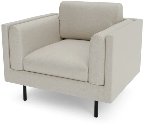 Citysofa Fotelis Chelsea - Kreminė