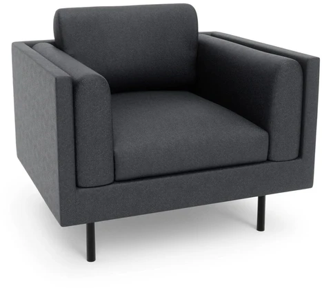 Citysofa Fotelis Chelsea - Pilka