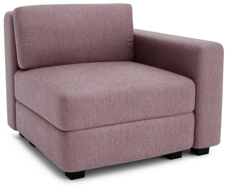 Citysofa Galinis modulis GRACIA - Dulsvai rožinė