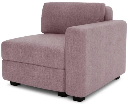 Citysofa Galinis modulis GRACIA - Dulsvai rožinė