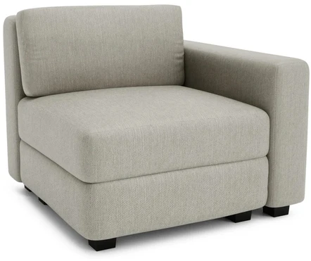 Citysofa Galinis modulis GRACIA - Smėlio pilka