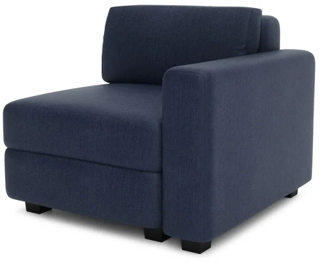 Citysofa Galinis modulis GRACIA - Tamsiai mėlyna