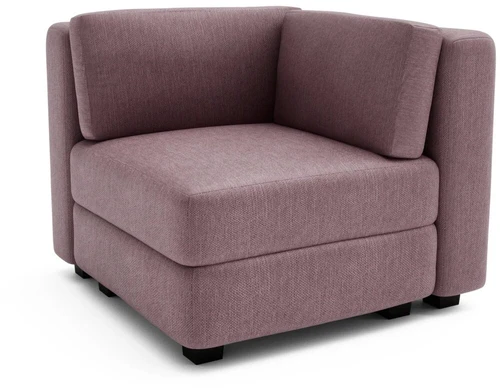 Citysofa Kampinis modulis GRACIA - Dulsvai rožinė
