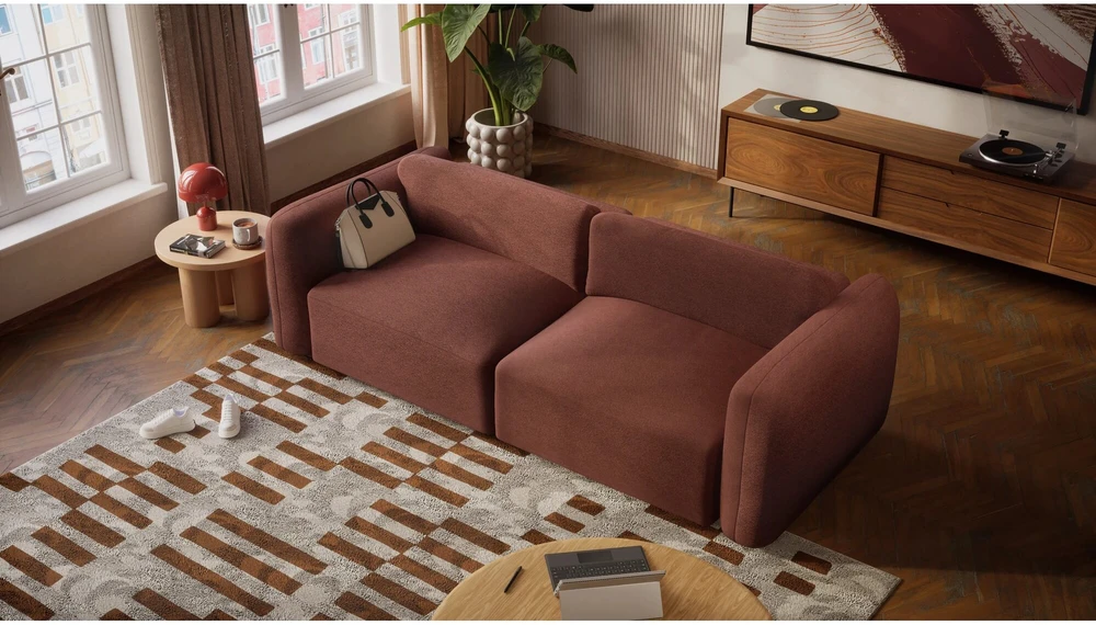 Citysofa Sofa-lova Norrebro - Bordo