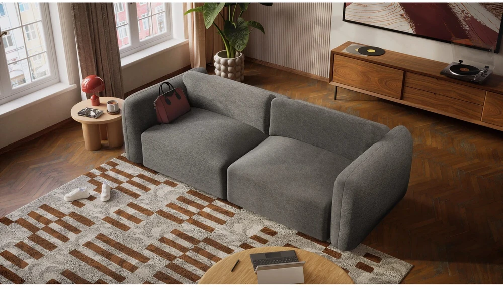 Citysofa Sofa-lova Norrebro - Pilka