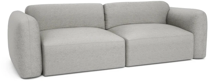 Citysofa Sofa-lova Norrebro - Sidabro