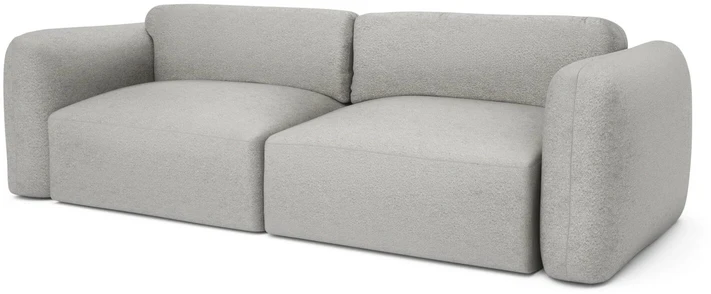 Citysofa Sofa-lova Norrebro - Sidabro