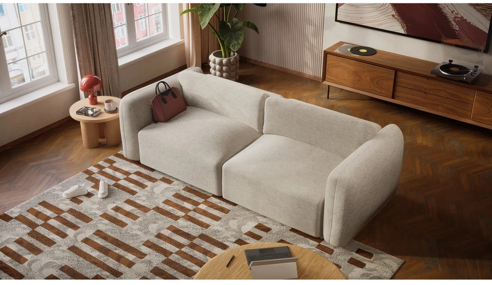 Citysofa Sofa-lova Norrebro - Smėlio