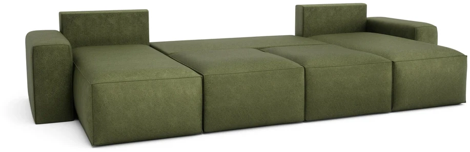 Citysofa U formos kampinė sofa-lova Jordaan - Kaki
