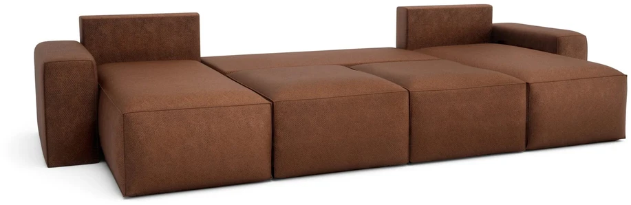 Citysofa U formos kampinė sofa-lova Jordaan - Plytų