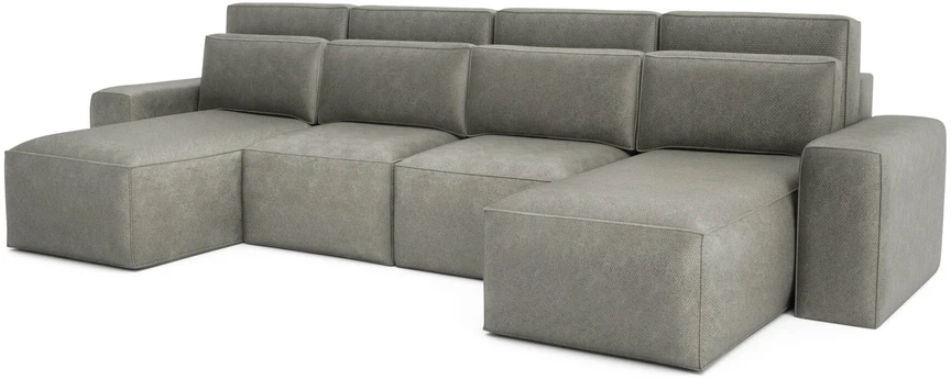 Citysofa U formos kampinė sofa-lova Jordaan - Pelenų