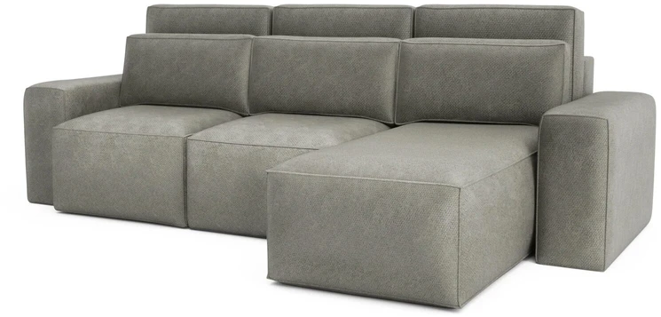 Citysofa Universali kampinė sofa-lova Jordaan - Pelenų