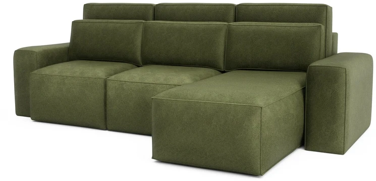 Citysofa Universali kampinė sofa-lova Jordaan - Kaki